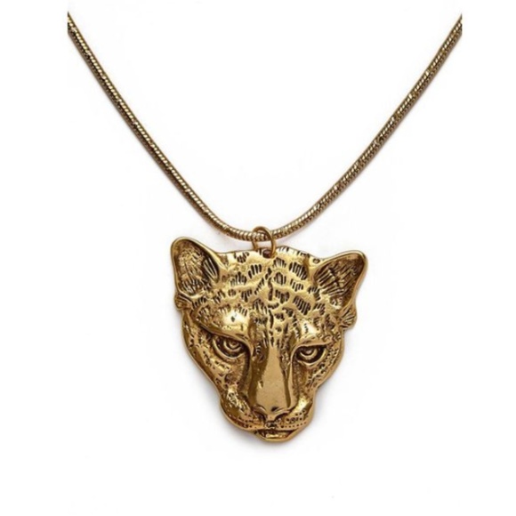 VANESSA MOONEY // gold jaguar necklace - Picture 6 of 7